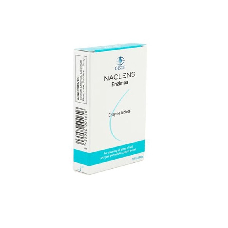 Naclens Enzimas  - 10 Compresse Enzimatiche Disop-Lentiacontattoocchiali