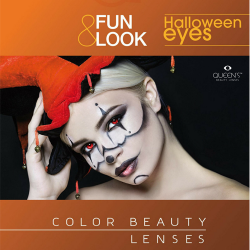 Fun & Look- 5 lenti colorate eventi feste halloween-queen's-soleko
