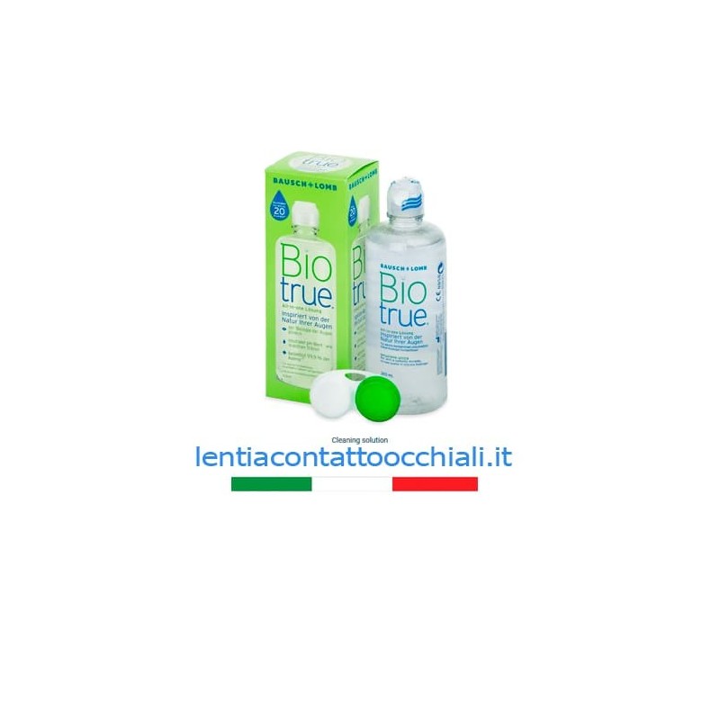 Biotrue 300 ml - soluzione unca multiuso-a pescara- online web- lentiacontattoocchiali.it