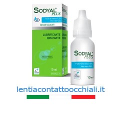 Sodyal Plus Gocce Oculari 10 ml con Acido Ialuronico - Aloe Vera - Omisan