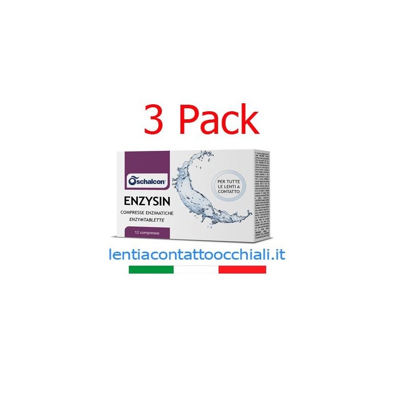 Enzysin 12 cmpresse - 3pack - pescara-lentiacontattoocchiali.it
