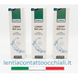 CONSIN RGP PLUS 200ML 3 PACK - LENTIACONTATTOOXXHIALI.IT - PESCARA
