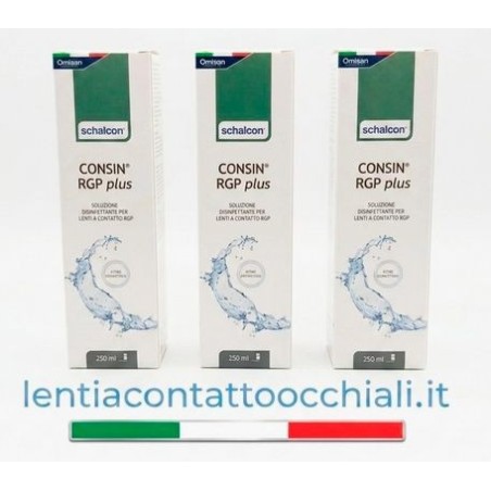 CONSIN RGP PLUS 200ML 3 PACK - LENTIACONTATTOOXXHIALI.IT - PESCARA