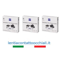 zeiss salviette 30 - 3 pack - 3x30 a pescara- lentiacontattoocchiali.it