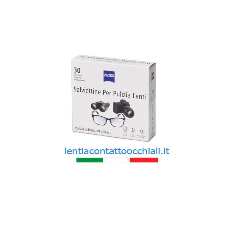 zeiss salviettine pulizia lenti 30 a pescara-lentiacontattoocchiali.it