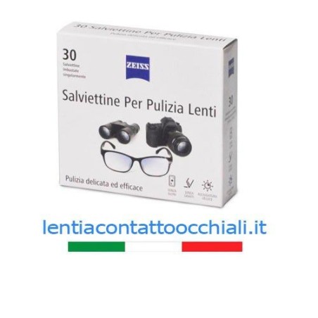 zeiss salviettine pulizia lenti 30 a pescara-lentiacontattoocchiali.it