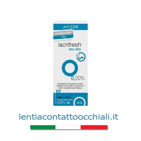 Lacrifresh Ocu-Dry 0,20 % -  10 ml - a pescara- lentiacontattoocchiali