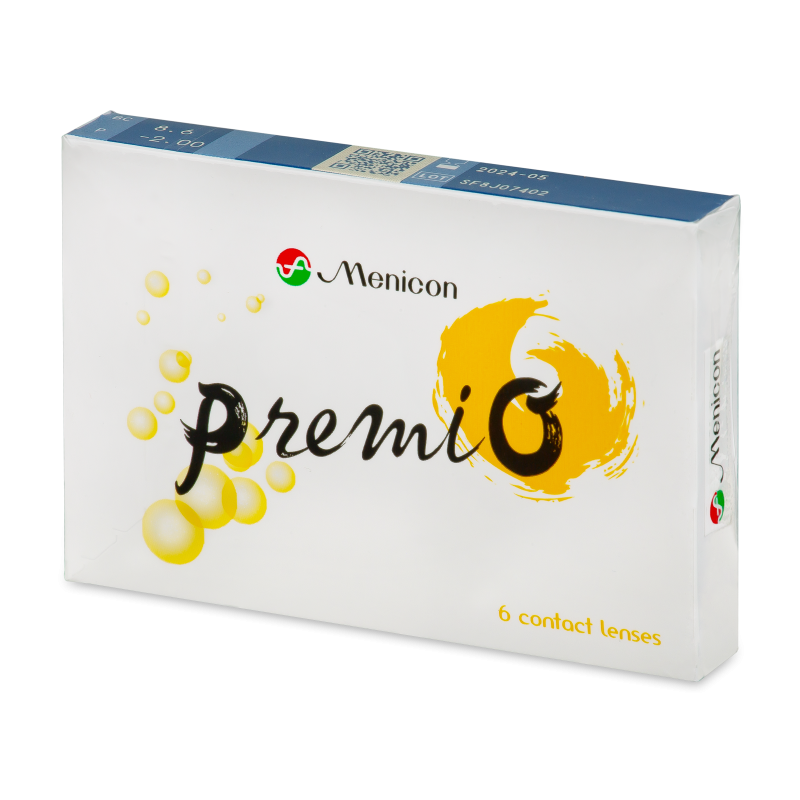 Menicon PremiO-Menisoft S-6 lenti quindicinali silicone Idrogel-lentiacontattoocchiali.it